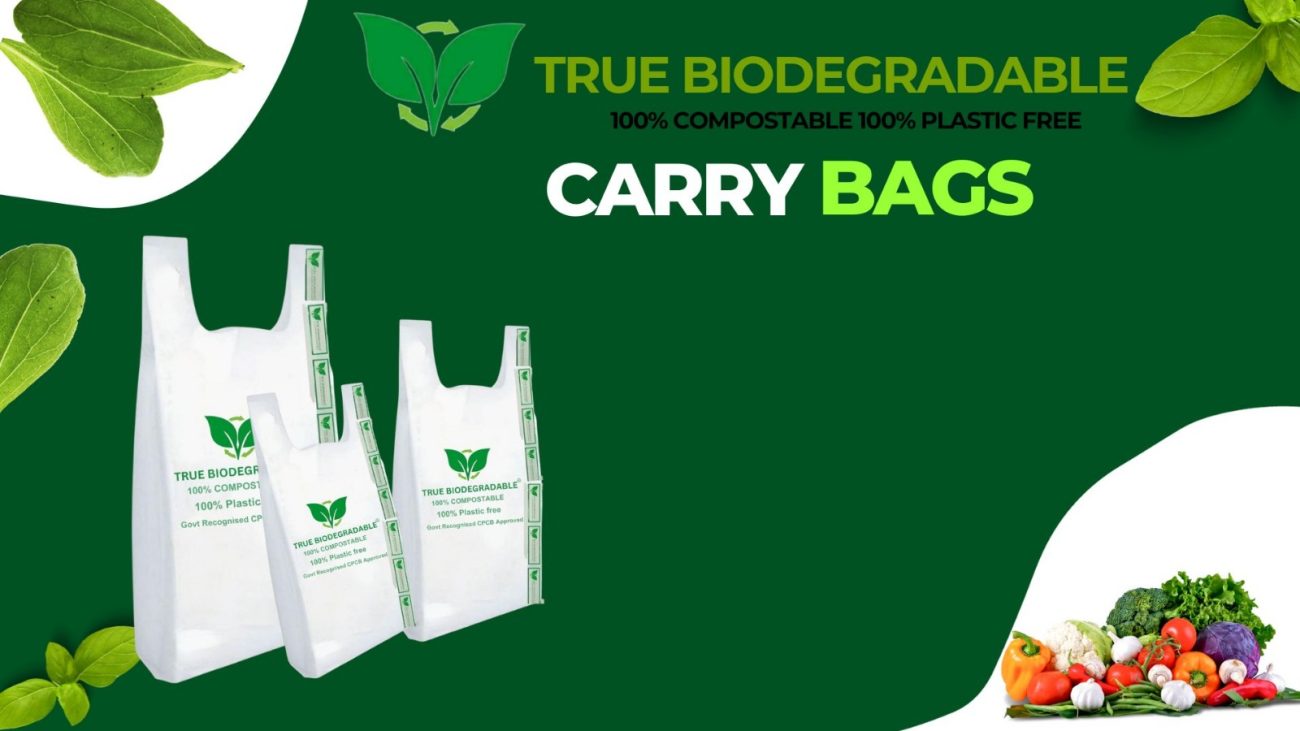 Biodegradable Printed Carry Bags, Holding Capacity: 5 Kg at Rs 250/kg in  Dibiyapur