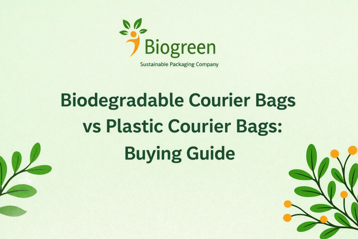 Biodegradable Courier Bags vs Plastic Courier Bags