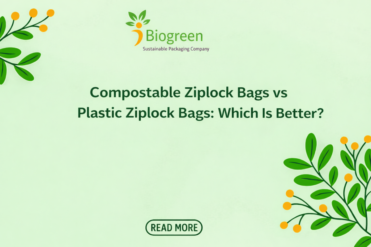 Compostable Ziplock Bags vs Plastic Ziplock Bags