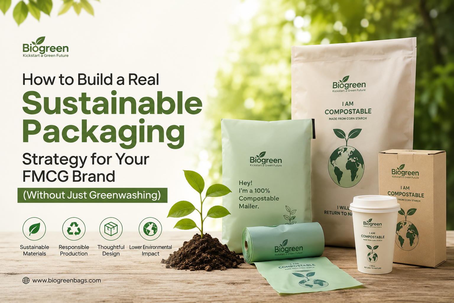 How to Build a Real Sustainable Packaging Strategy for Your FMCG Brand (Without Just Greenwashing)
